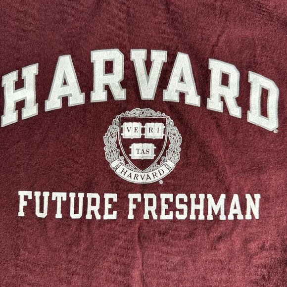 Future Harvard Freshman Burgundy Youth Small Kids Size 6-7 Champion Shirt - Picture 3 of 7